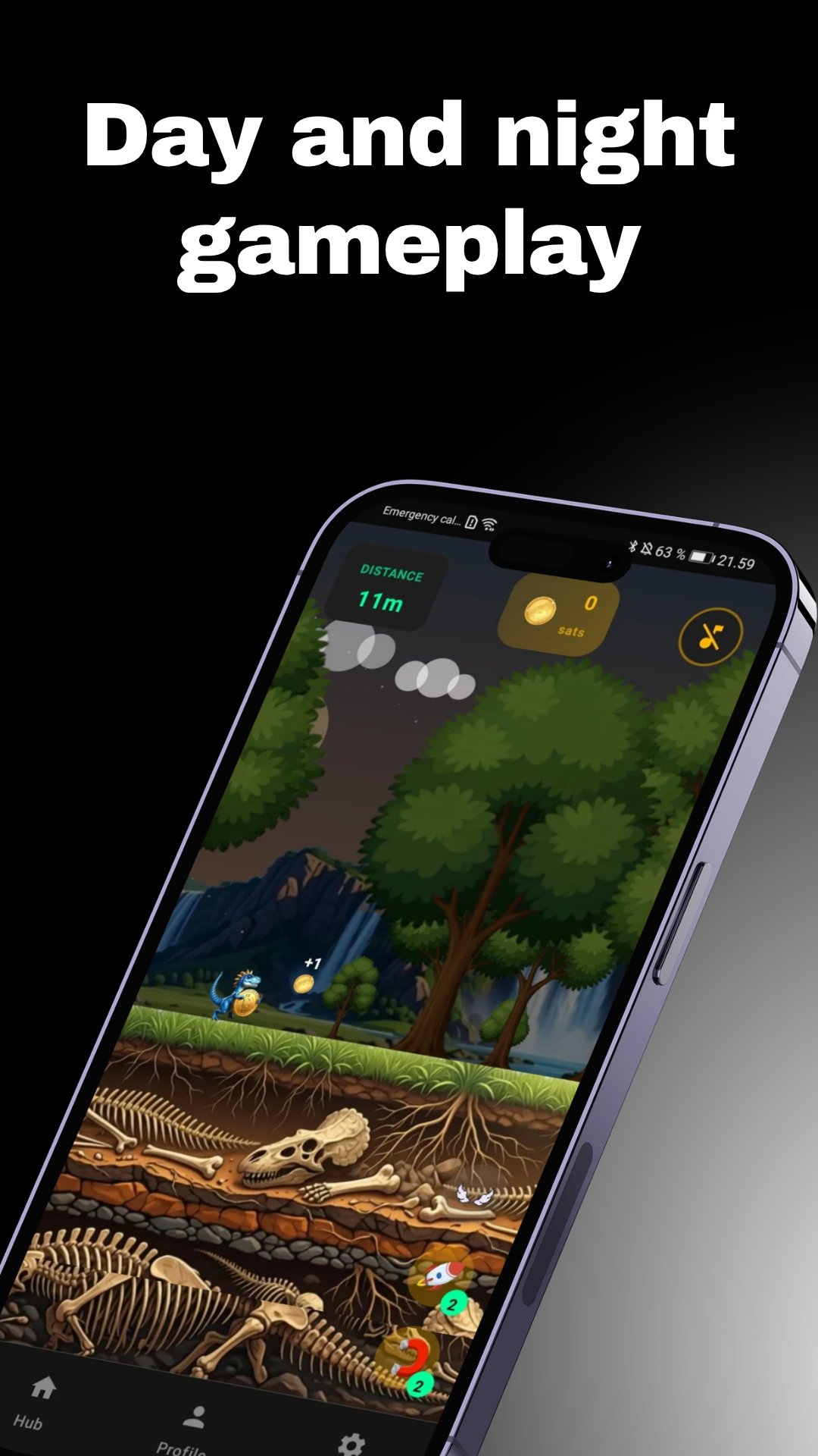 Bitcoin Dino screenshot